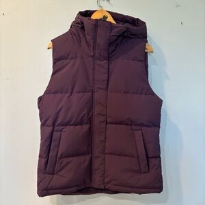 Duluth Trading Down Water Repellent Windproof  Vest Jacket Women’s Medium NEW
